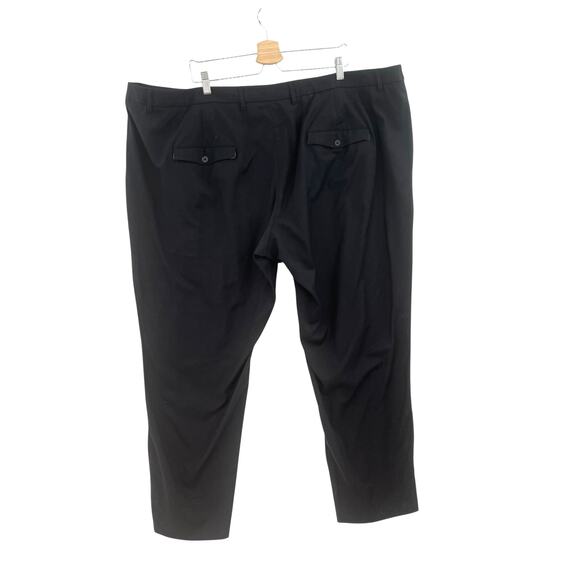 Wildfang Empower Trouser Pants Stretch Solid Black Plus Size 24W‎ - Picture 7 of 12